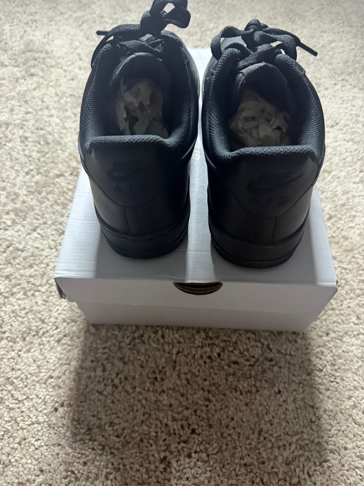 Af1 black brand new!