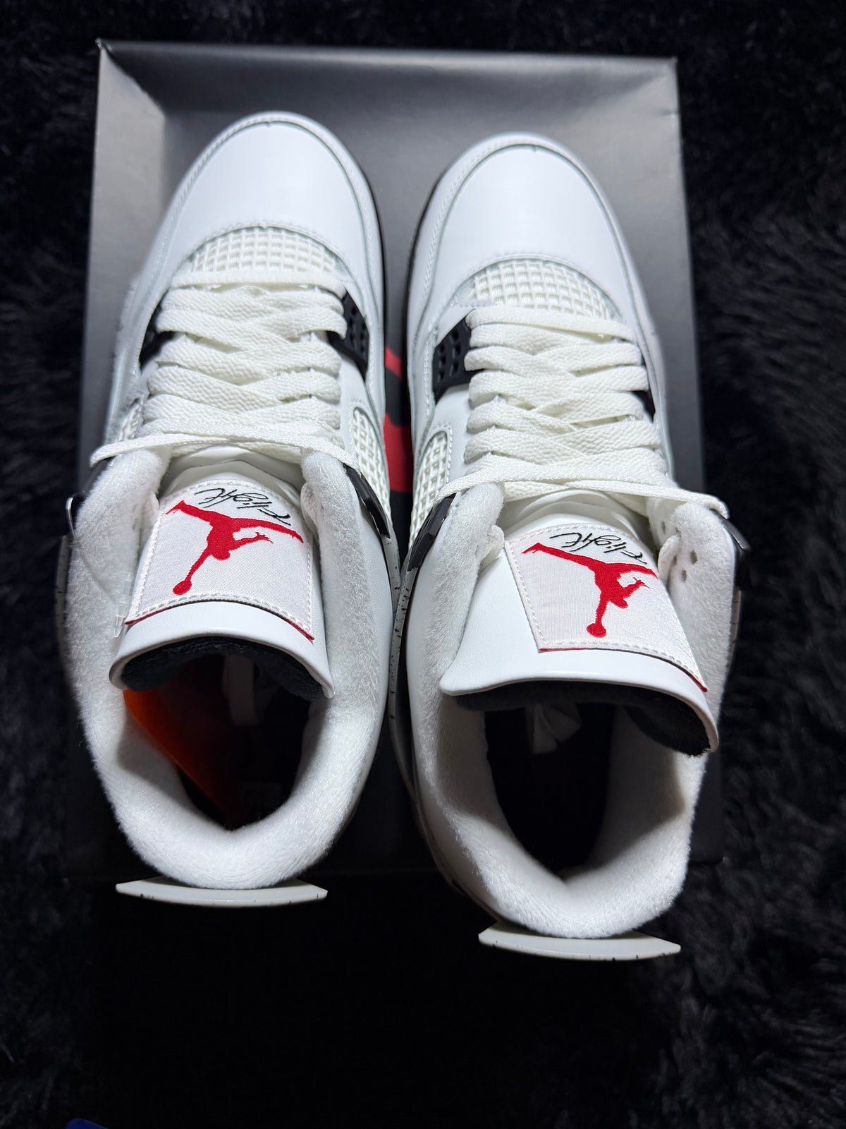 Jordan 4 “White Cement” Brand New