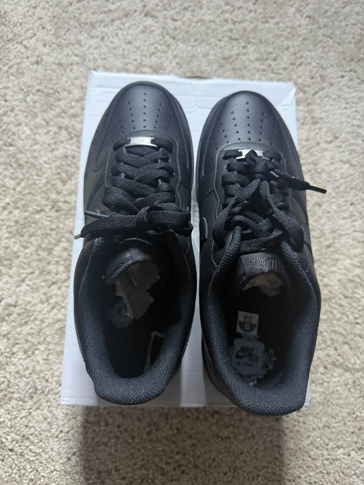 Af1 black brand new!