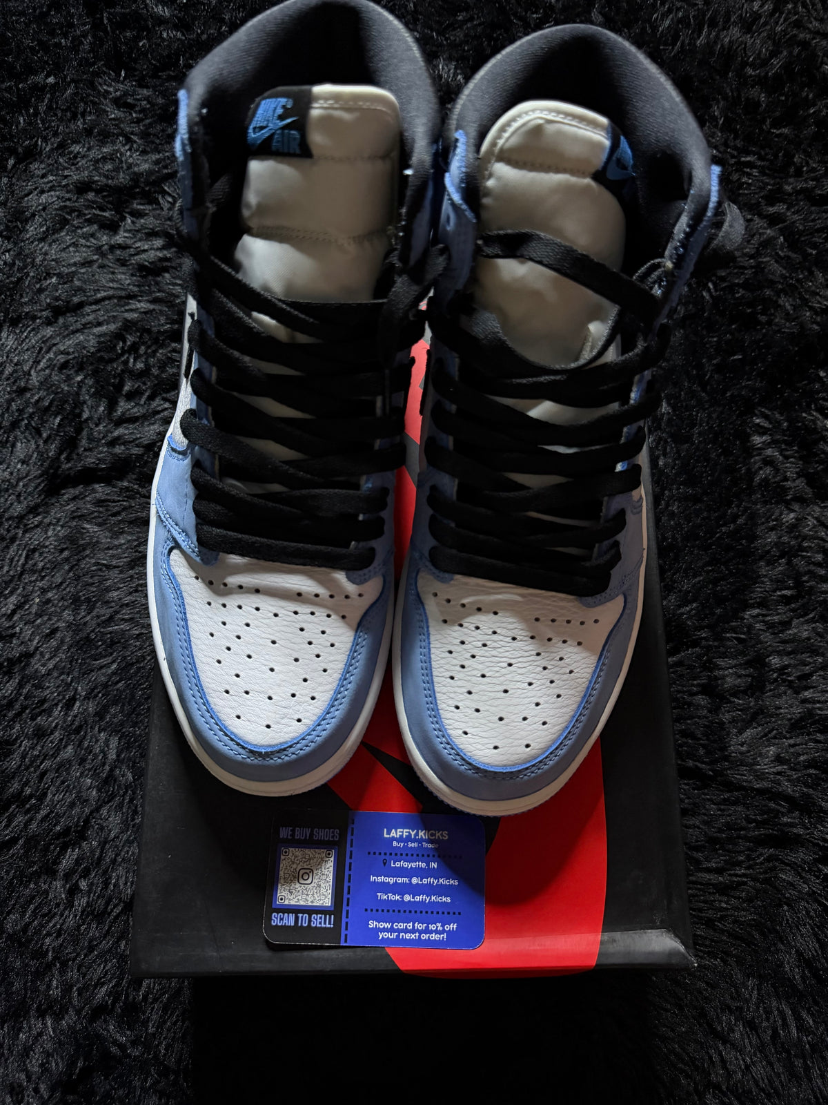 Jordan 1 High “Satin Bred” Worn 1x