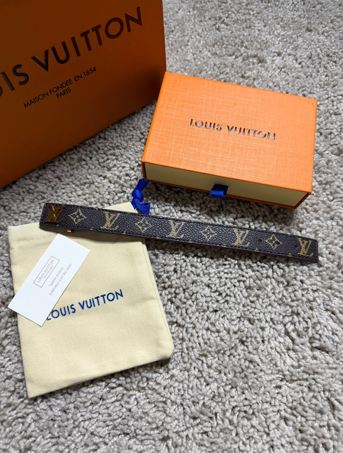 LV brown bracelet