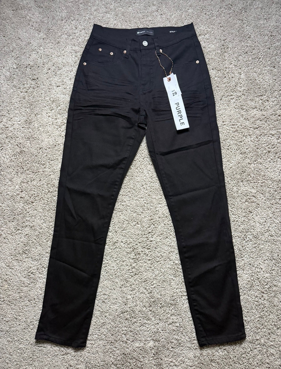 Purple P001 Black Jeans