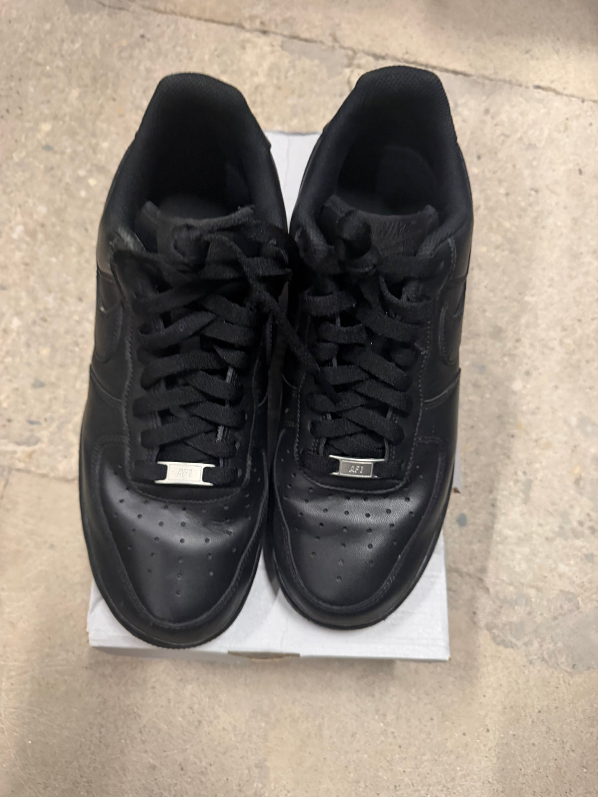Nike Black AF1 Pre-Owned