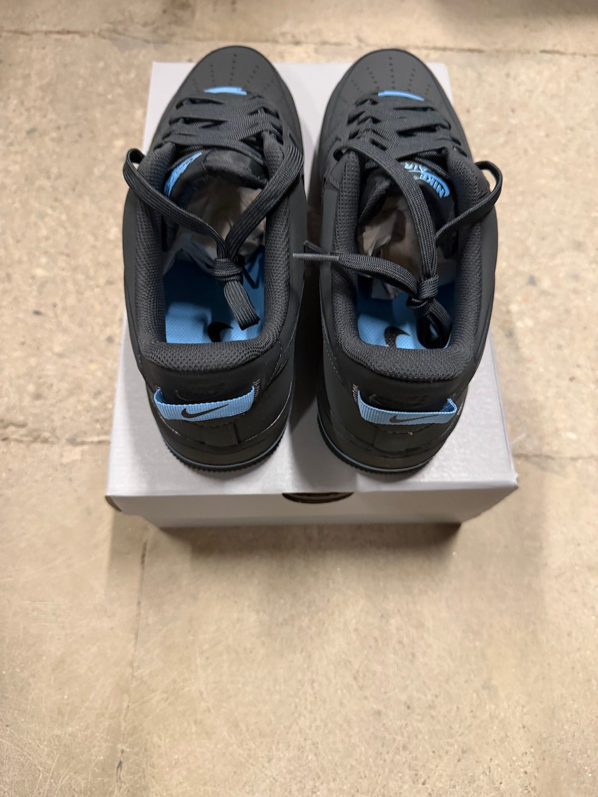 Nike AF1 Dark grey Blue Brand new