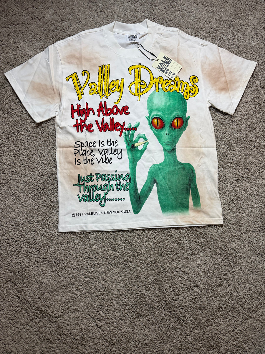 Valley Dreams Alien High above the Valley Tee