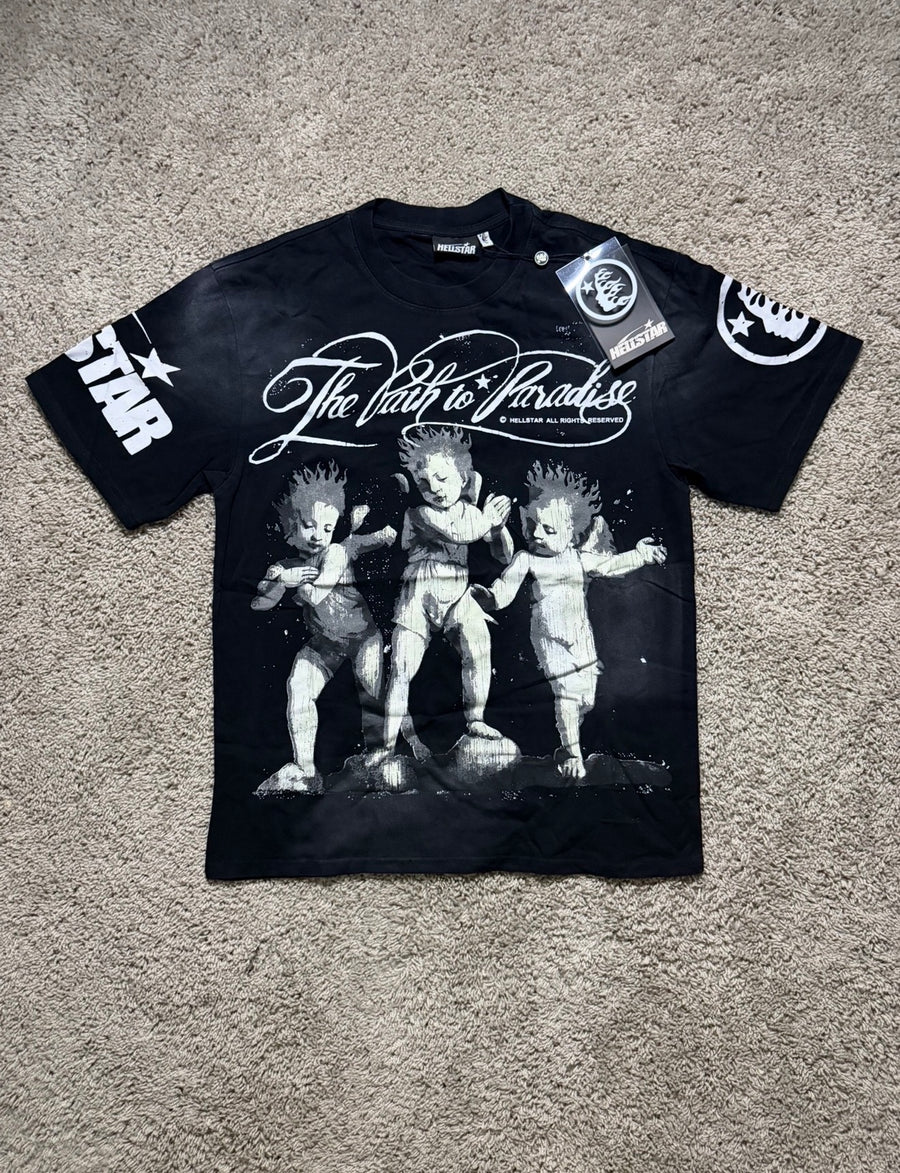 Hellstar black Angels Path to Paradise Black tee