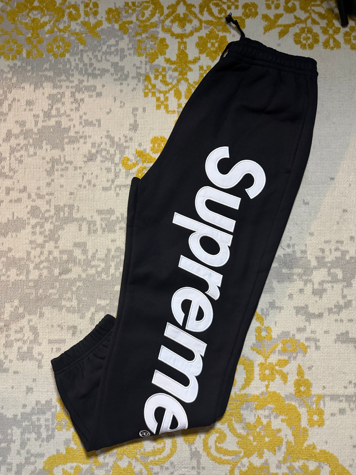 Supreme Logo Black pants