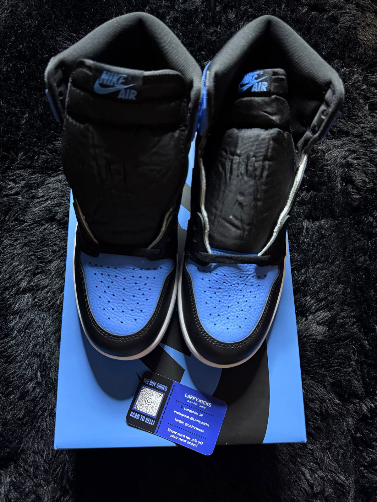 Jordan 1 High “UNC toe” Brand new