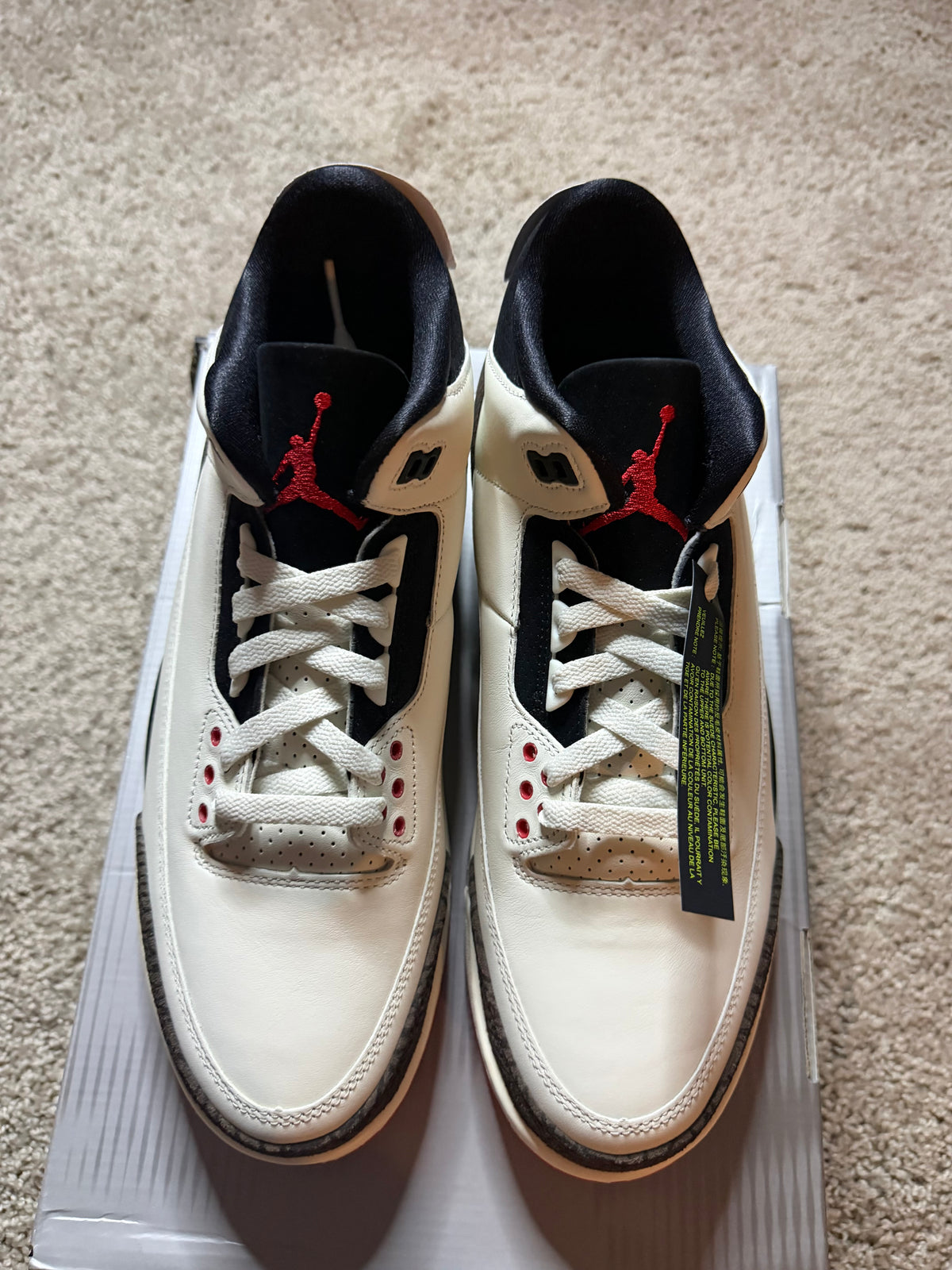 Jordan 3 Worlds Best Dad Brand new!