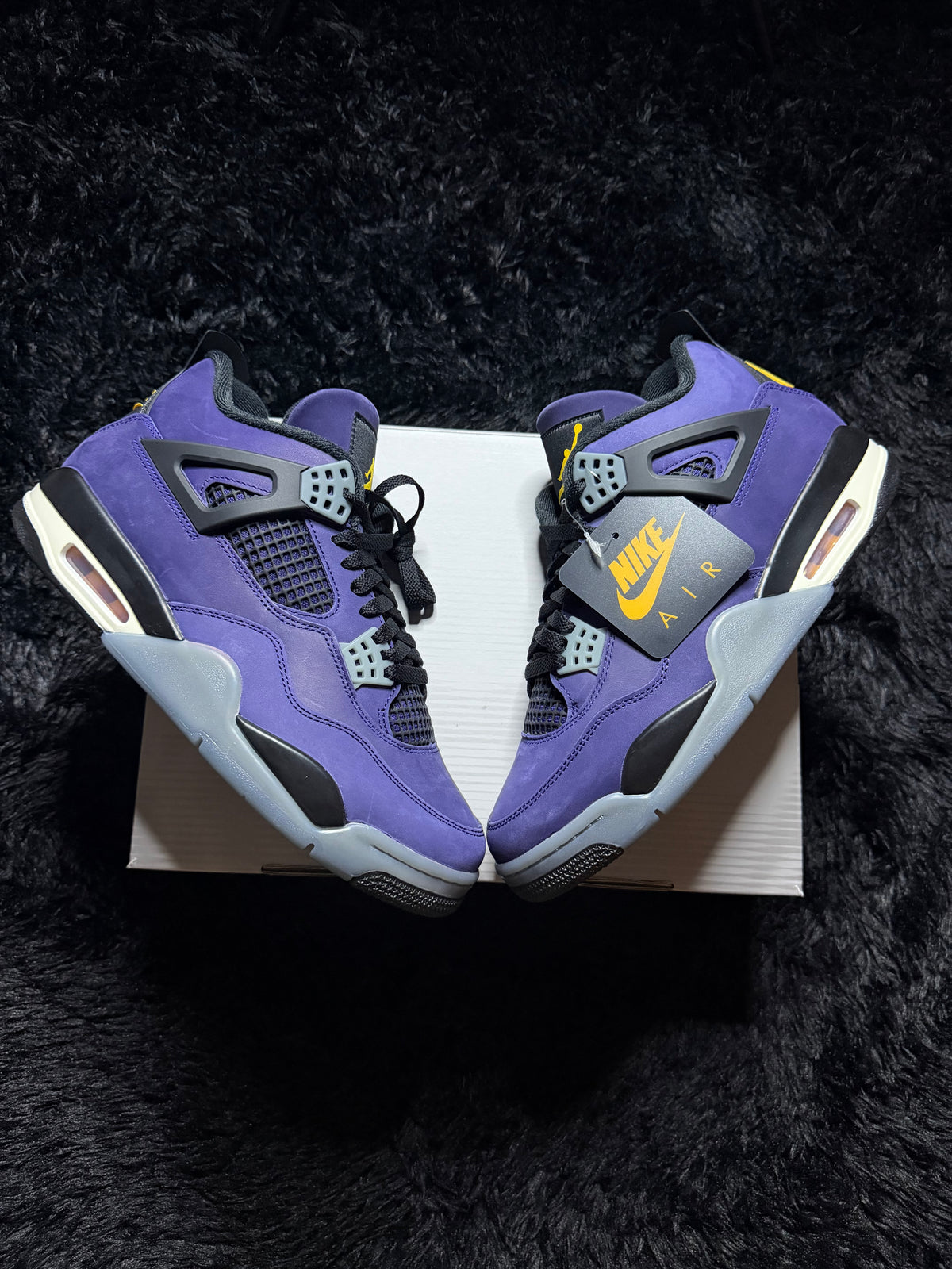 Jordan 4 Lakers Brand New