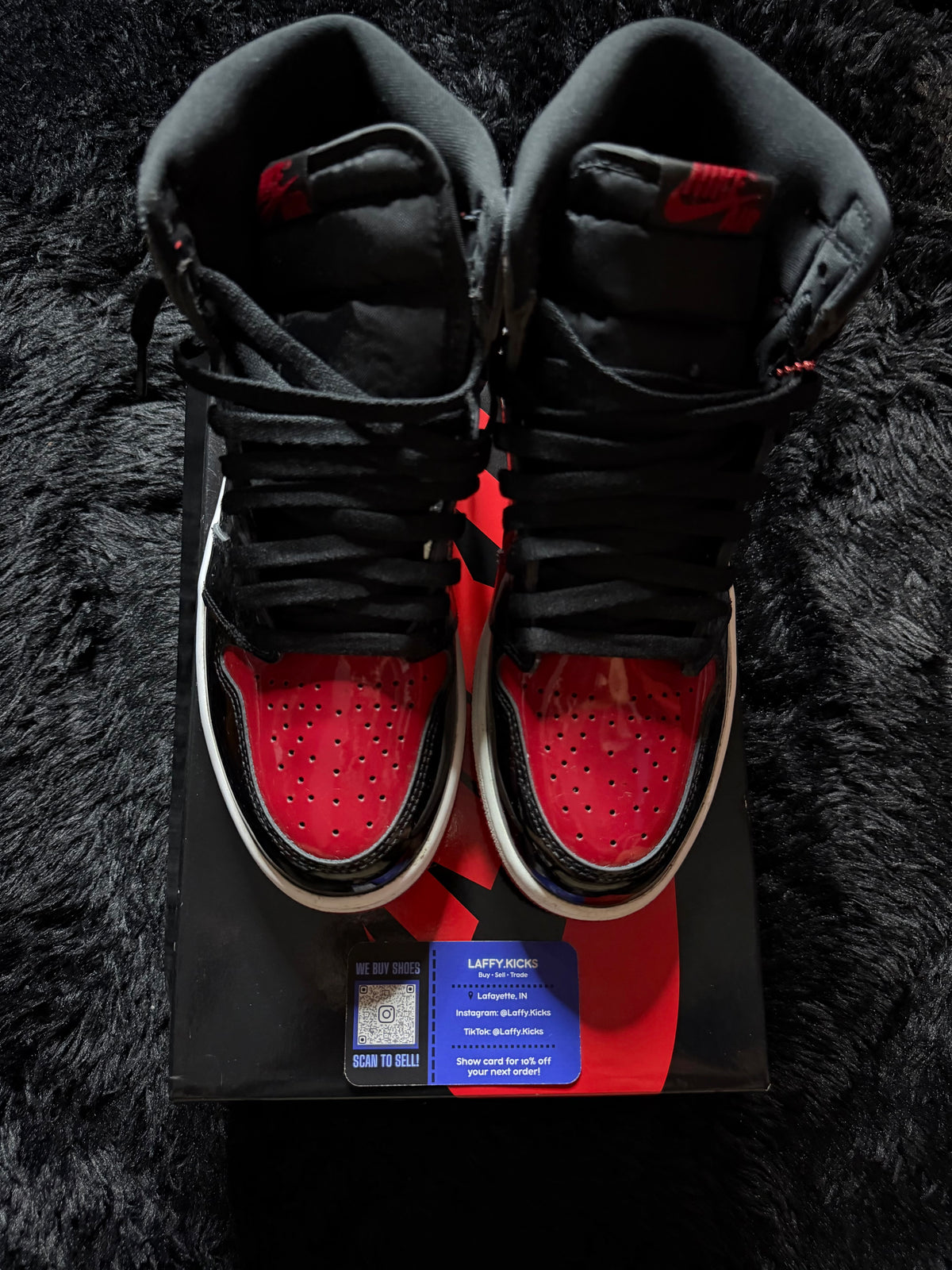Jordan 1 High “Patent Bred” Pre-Owned