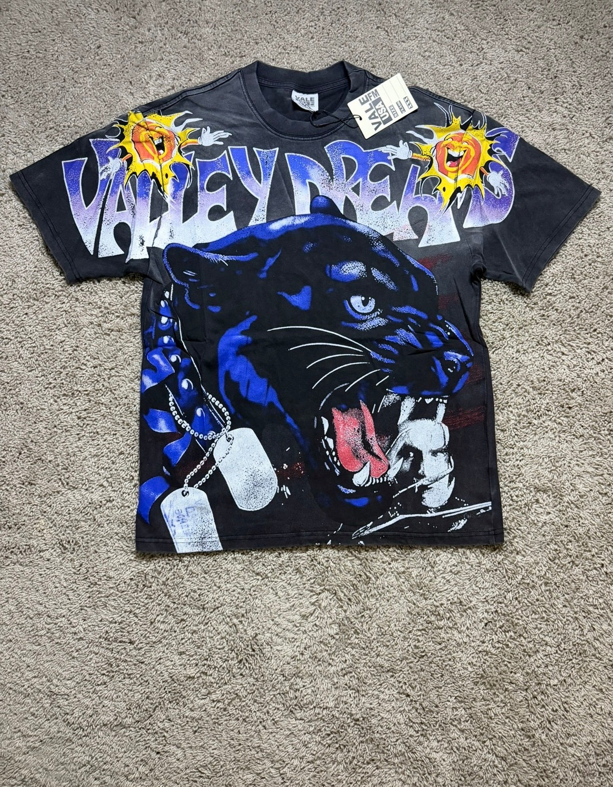 Valley Dreams Panther Blue Tee