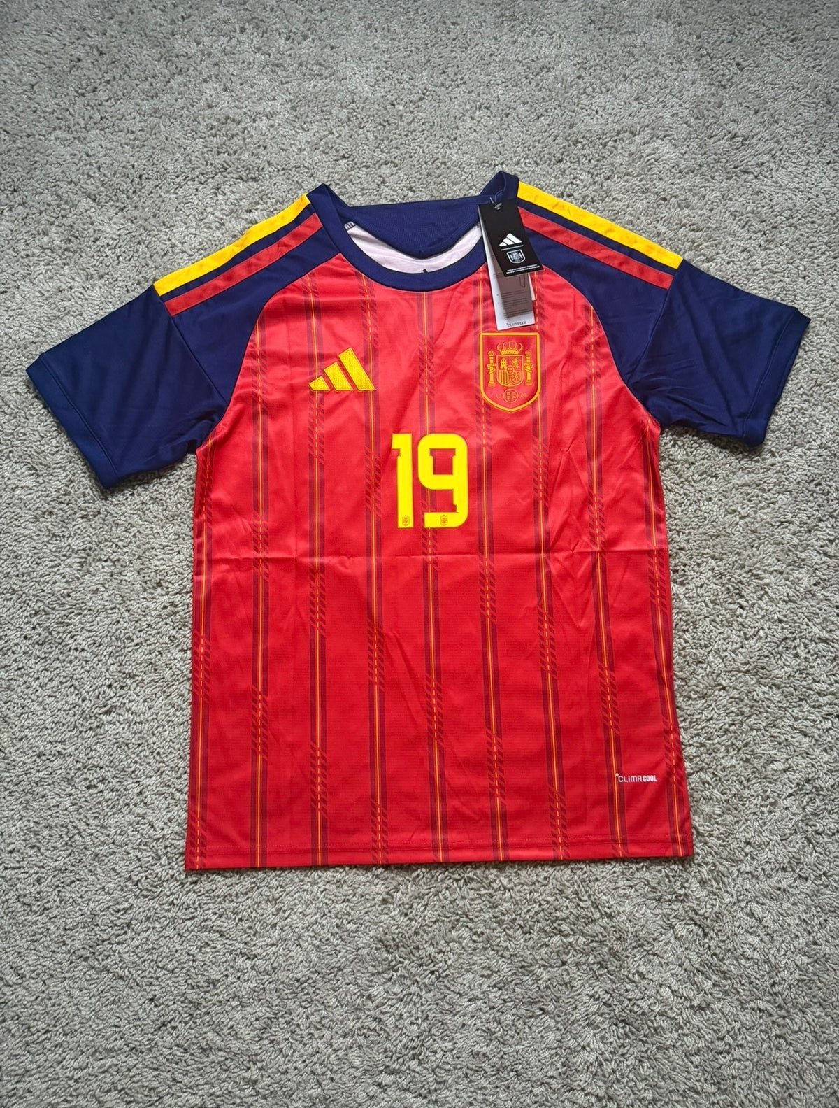 Adidas Spain Lamine Yamal Home Jersey