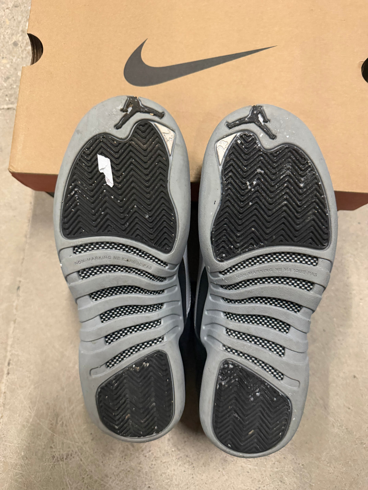 Jordan 12 Stealth Grey Pre Owned