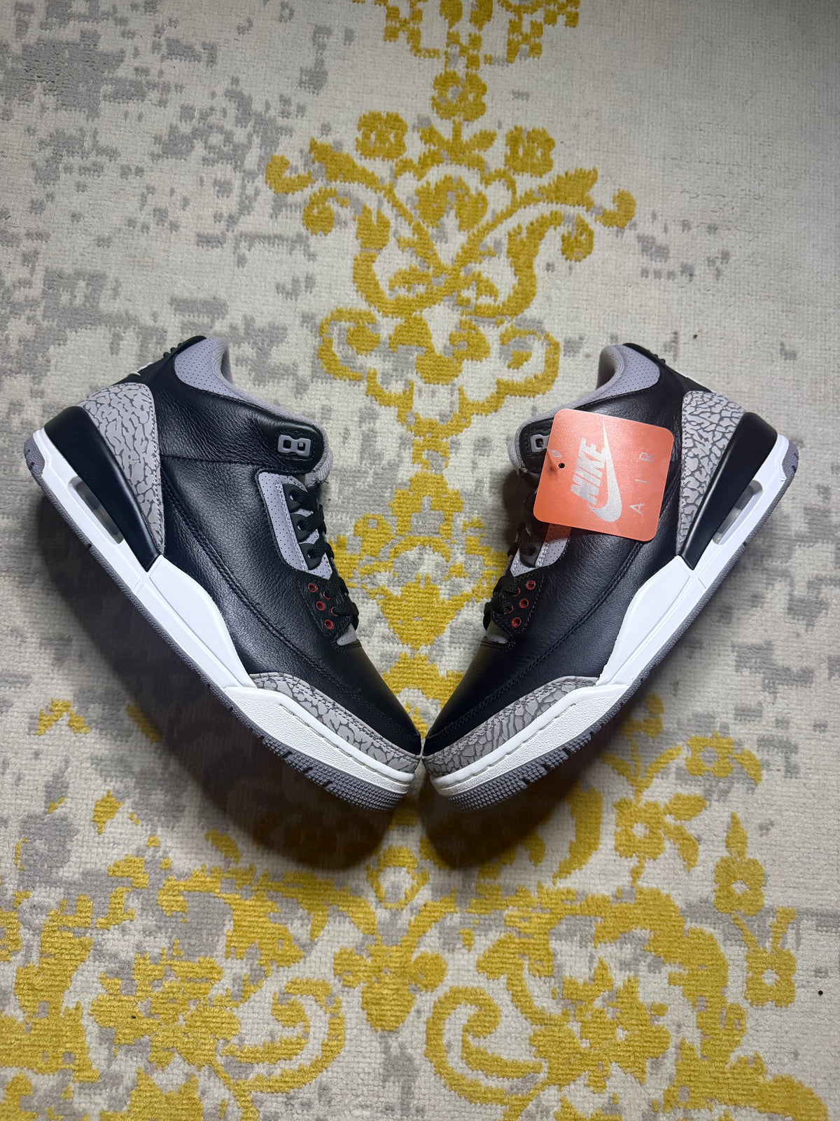 Jordan 3 Black Cement Brand New