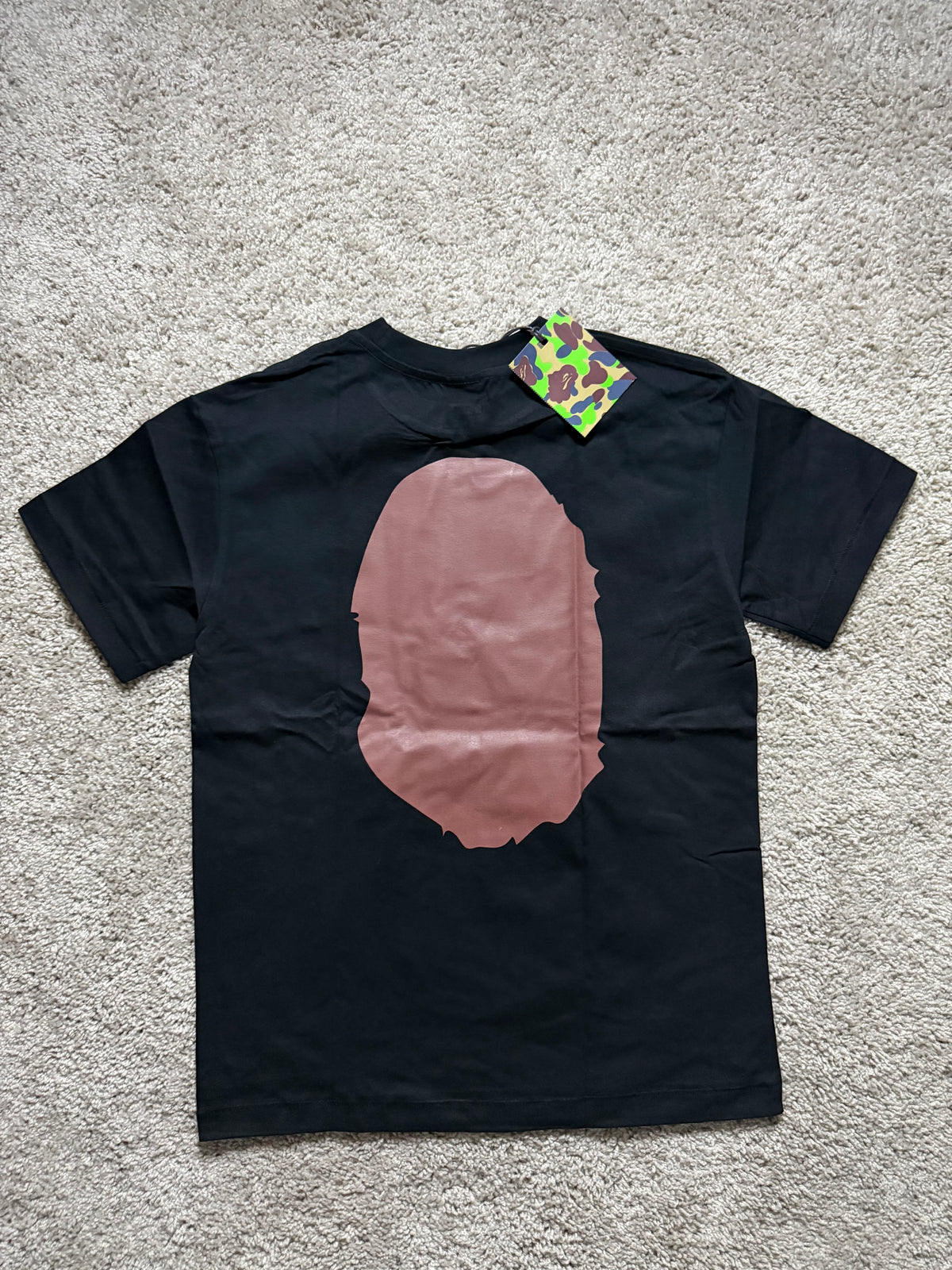 Bape Brown Bape head Tee