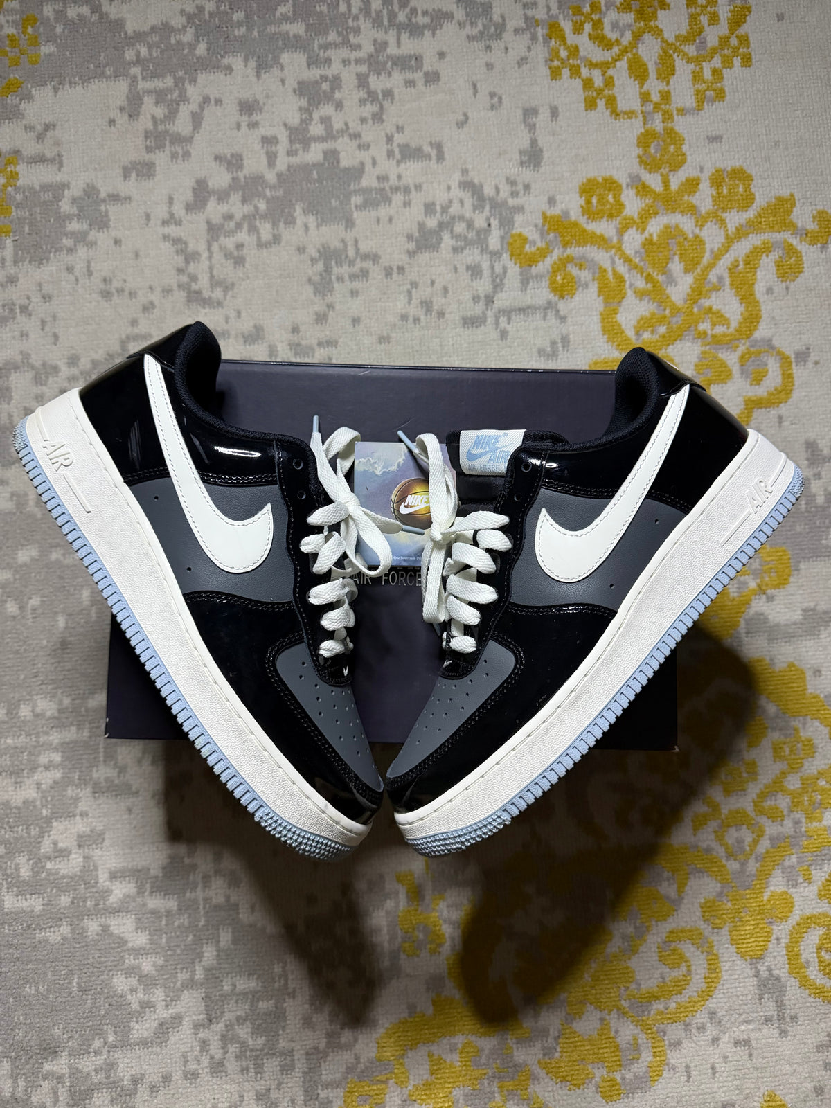 AF1 Iron Grey Patent