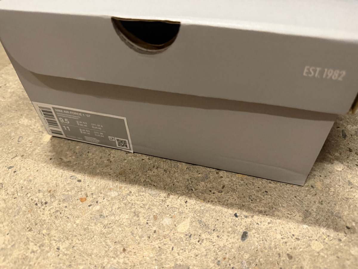 Nike AF1 Dark grey Blue Brand new