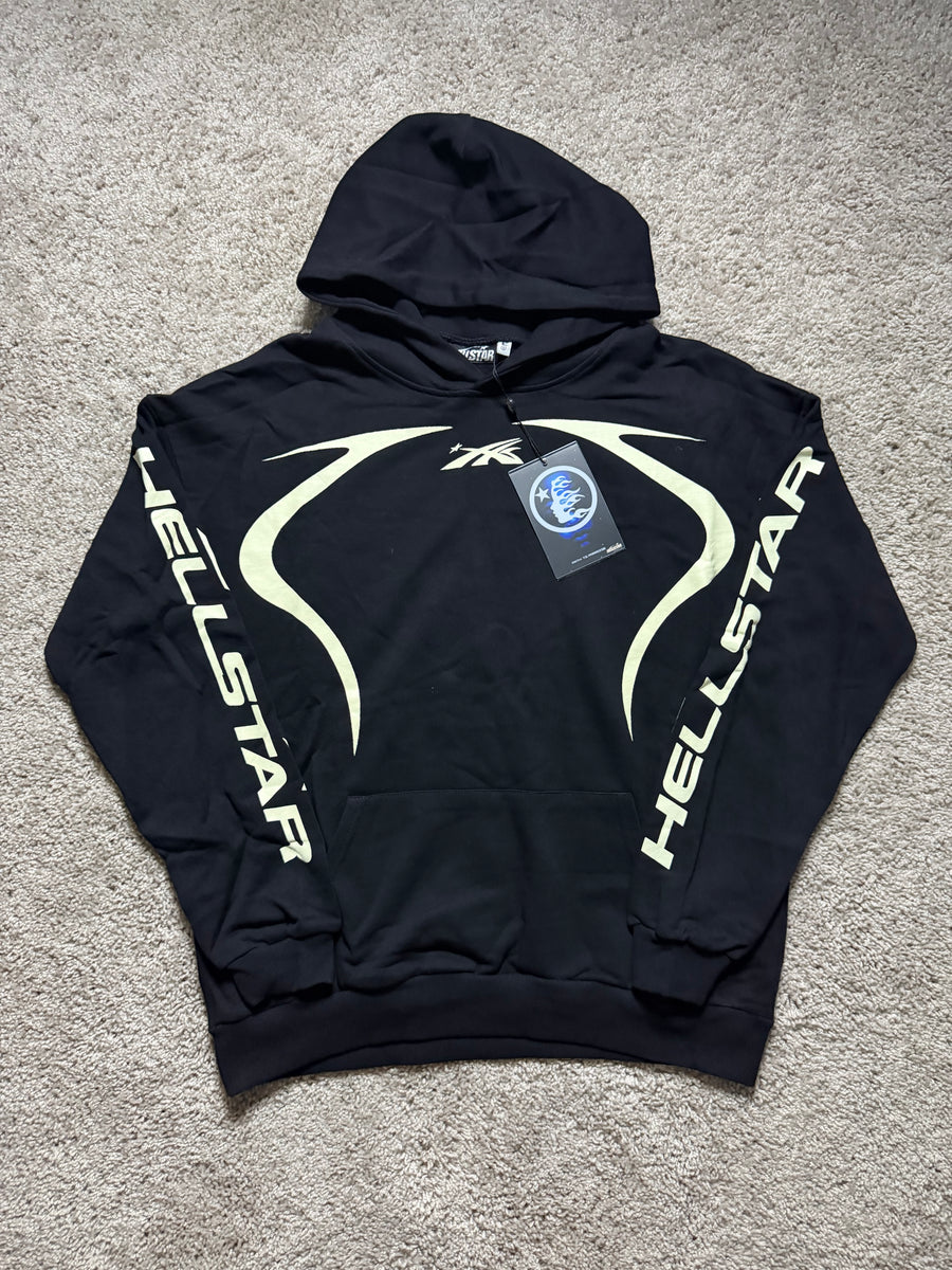 Hellstar lined black Hoodie