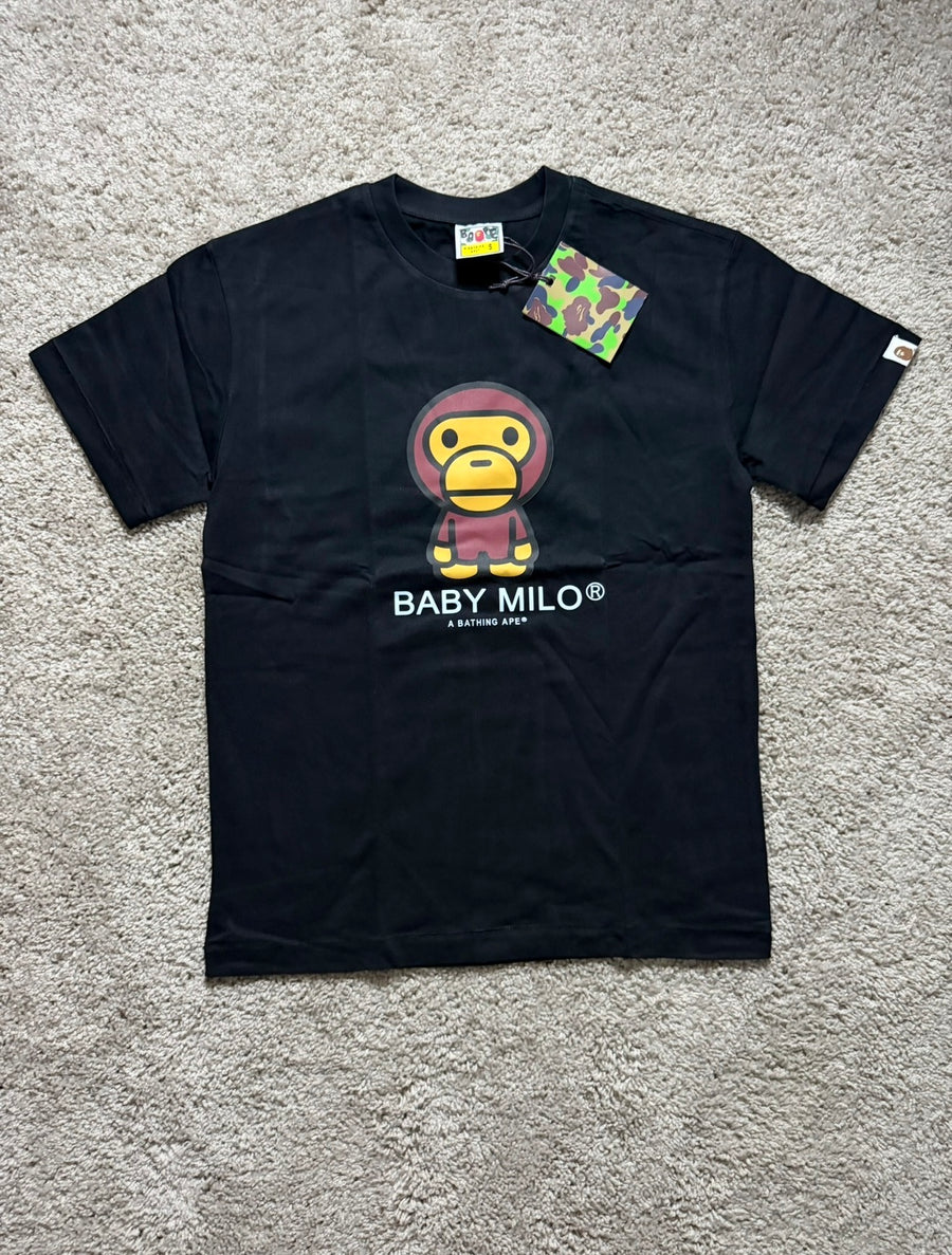 Bape Baby Milo Black Tee