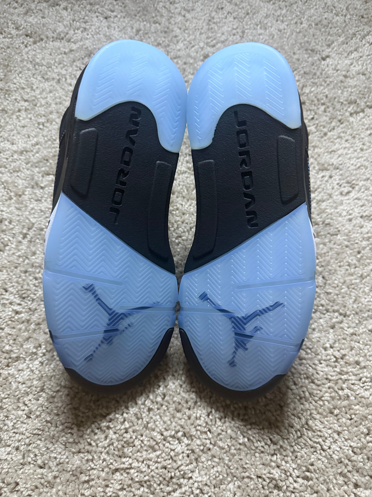 Jordan 5 Black University Blue