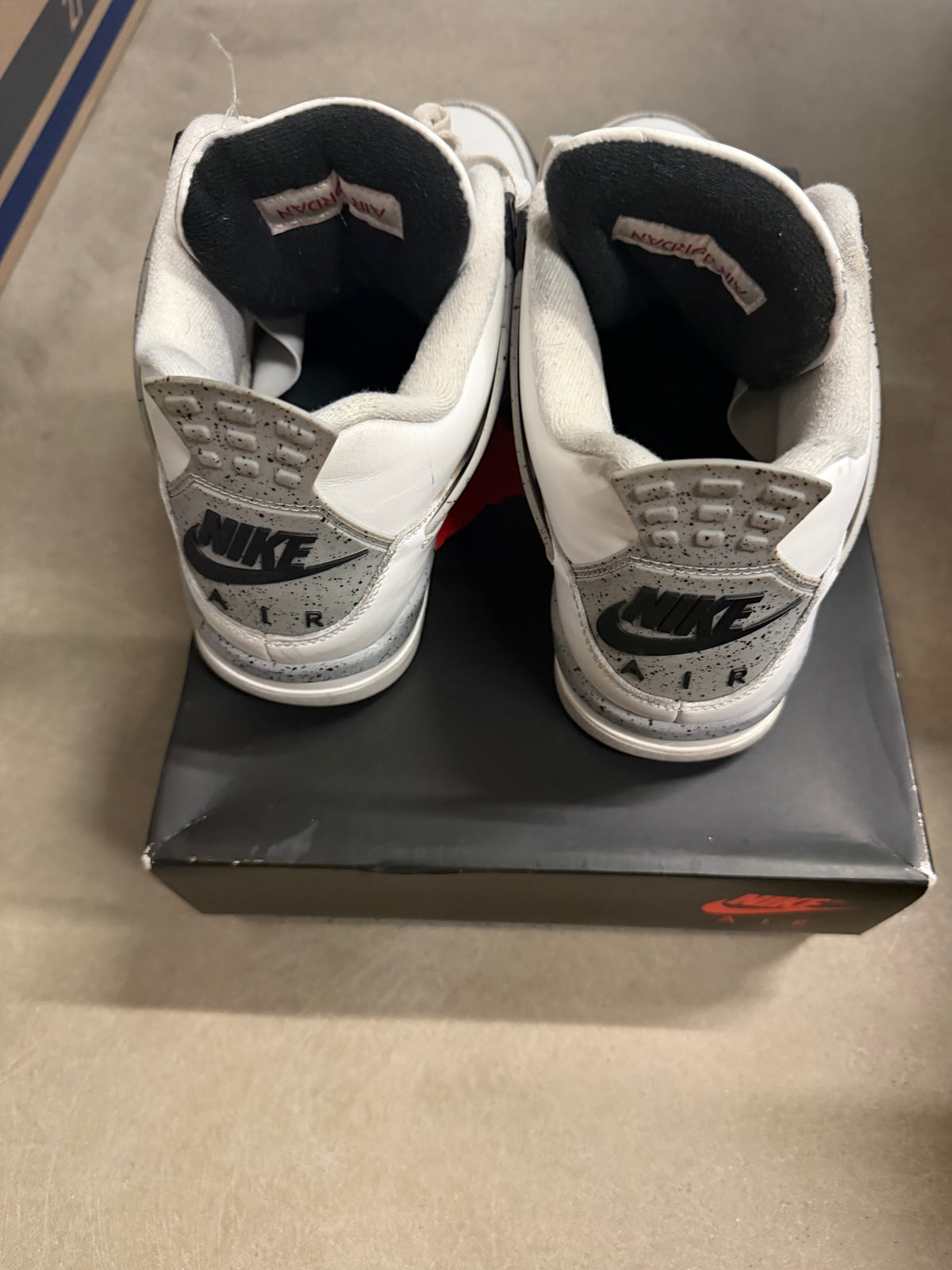 Jordan 4 White Cement