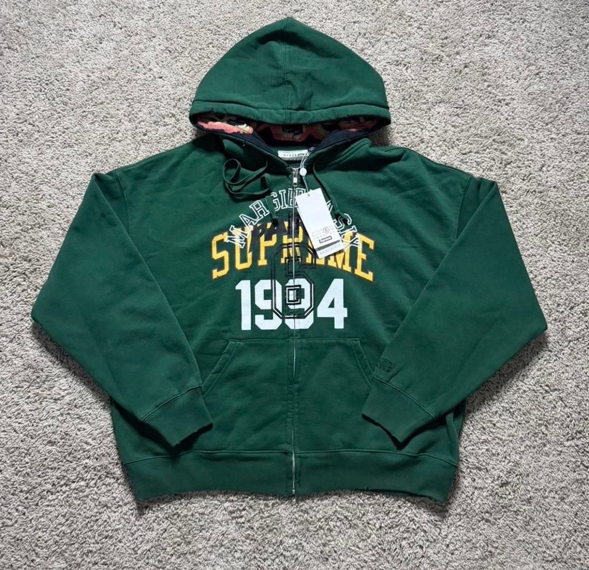 Supreme MM6 Full Zip hoodie