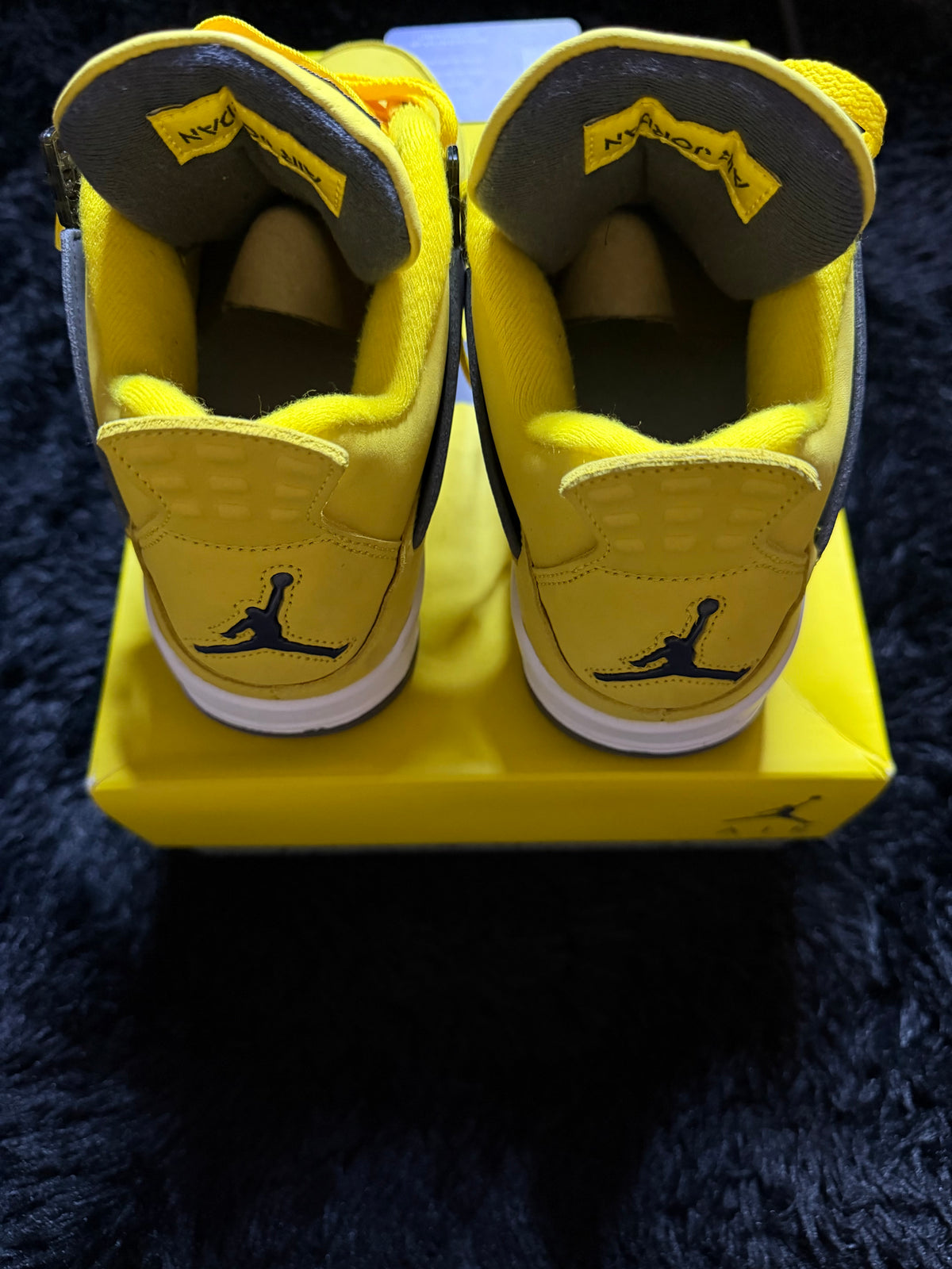 Jordan 4 “Lightning” Worn 1x