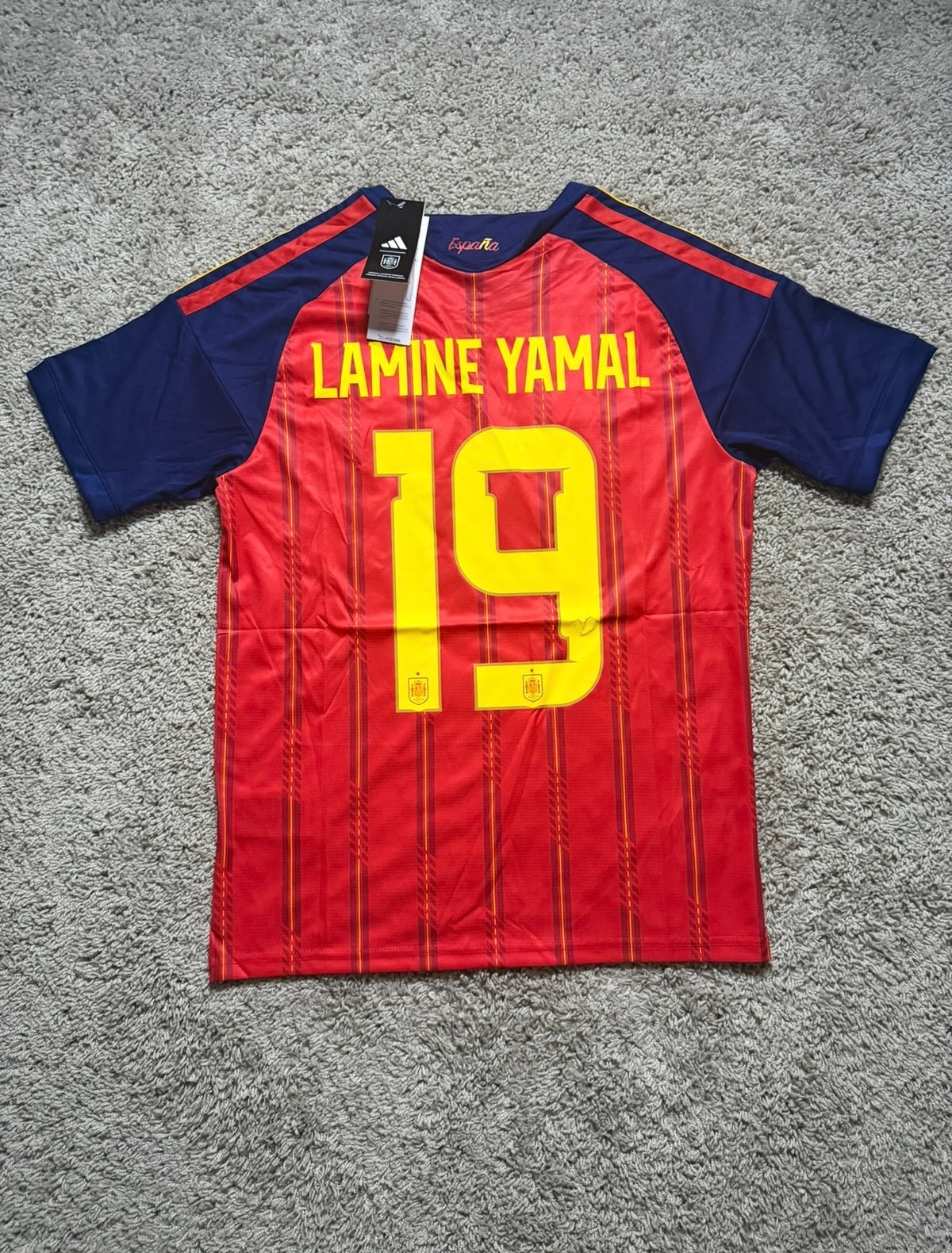 Adidas Spain Lamine Yamal Home Jersey