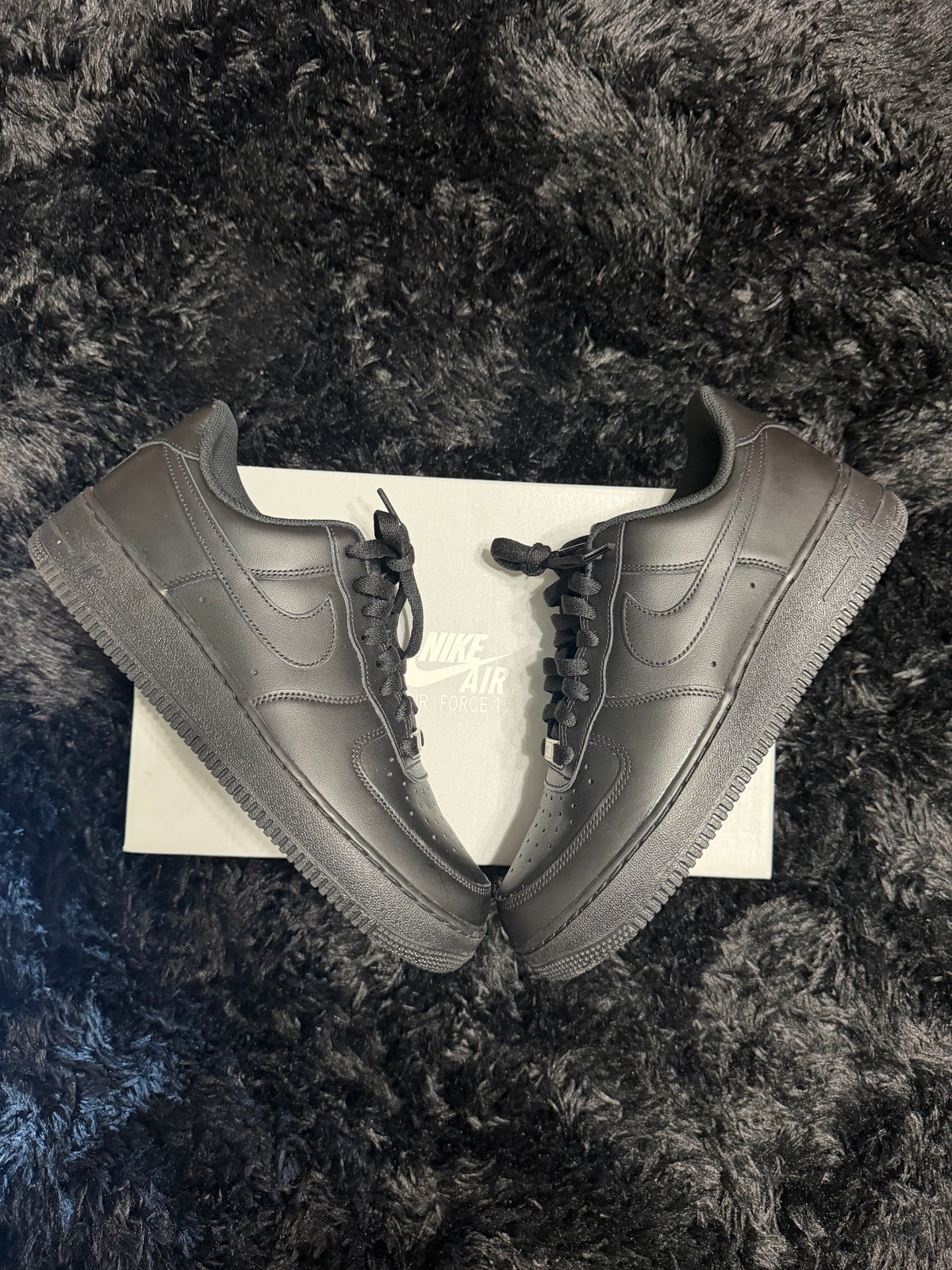 Af1 black worn 1x