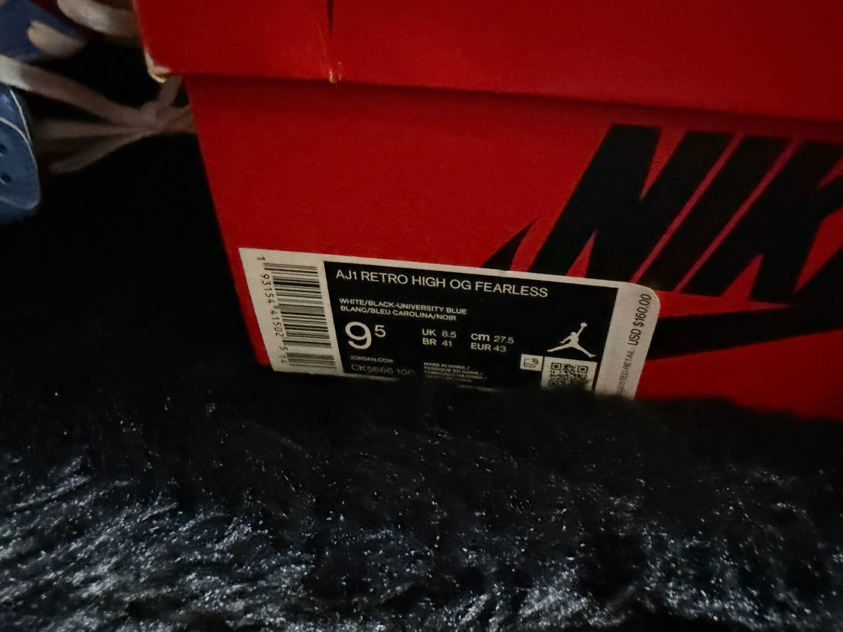 Jordan 1 High “Unc-Chi” Worn 1x