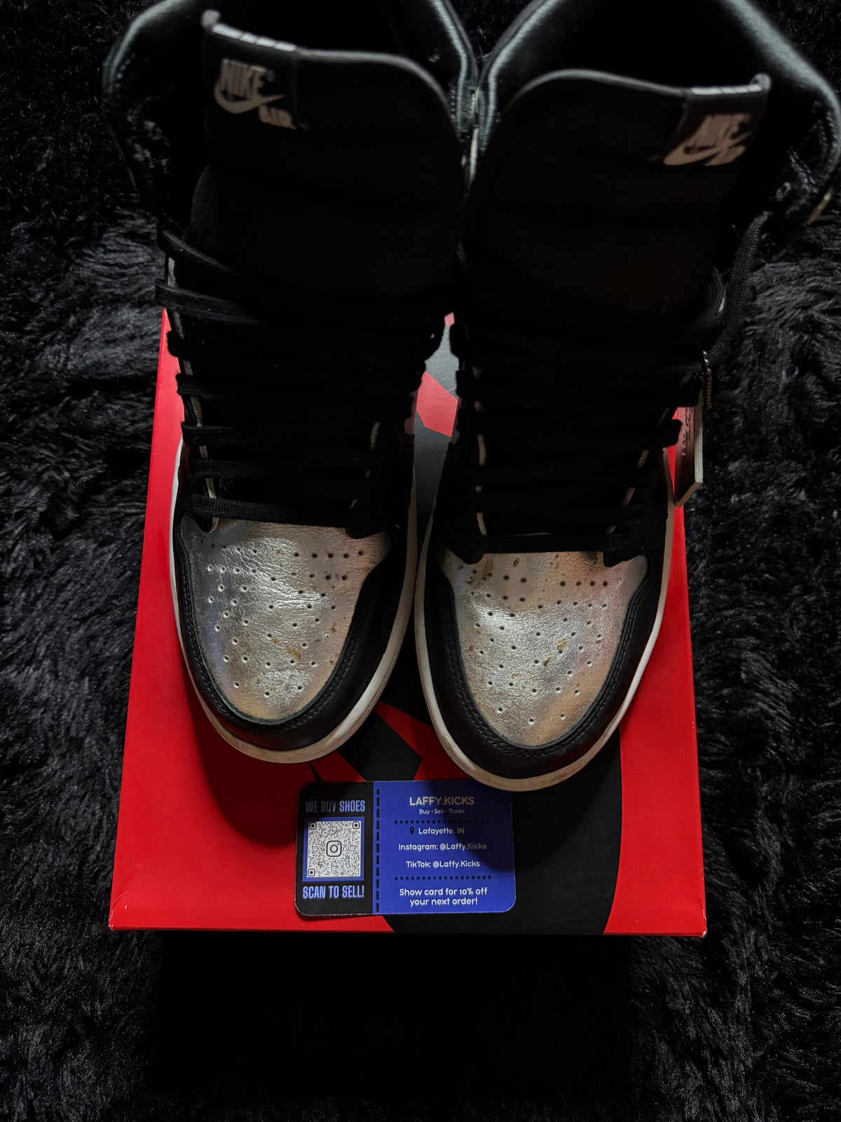 Jordan 1 High “Silver toe” Brand new