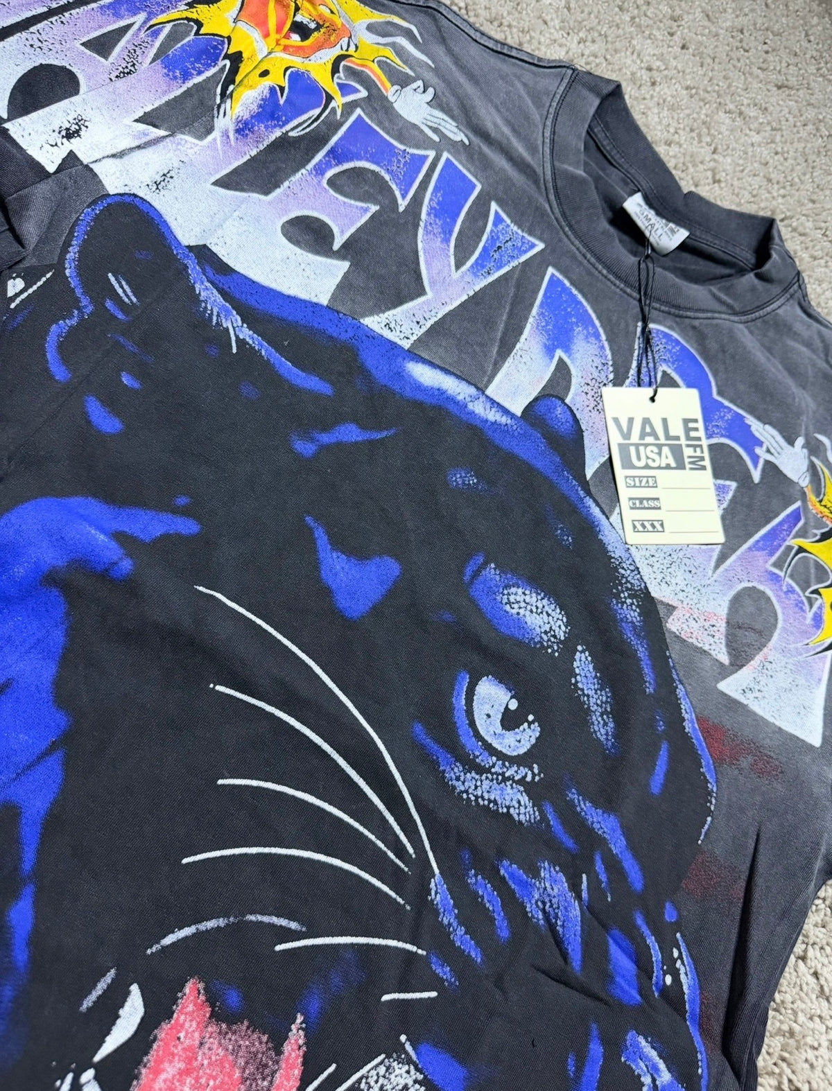 Valley Dreams Panther Blue Tee