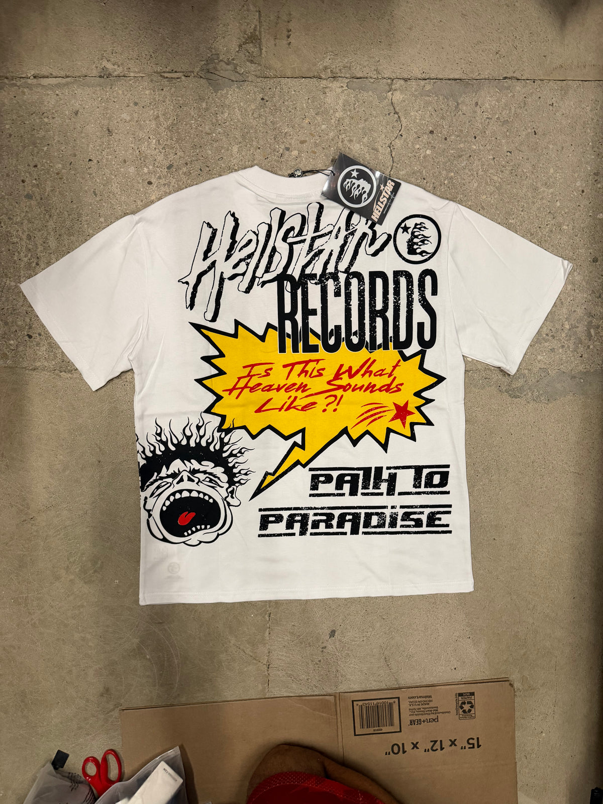 Hellstar Records White tee