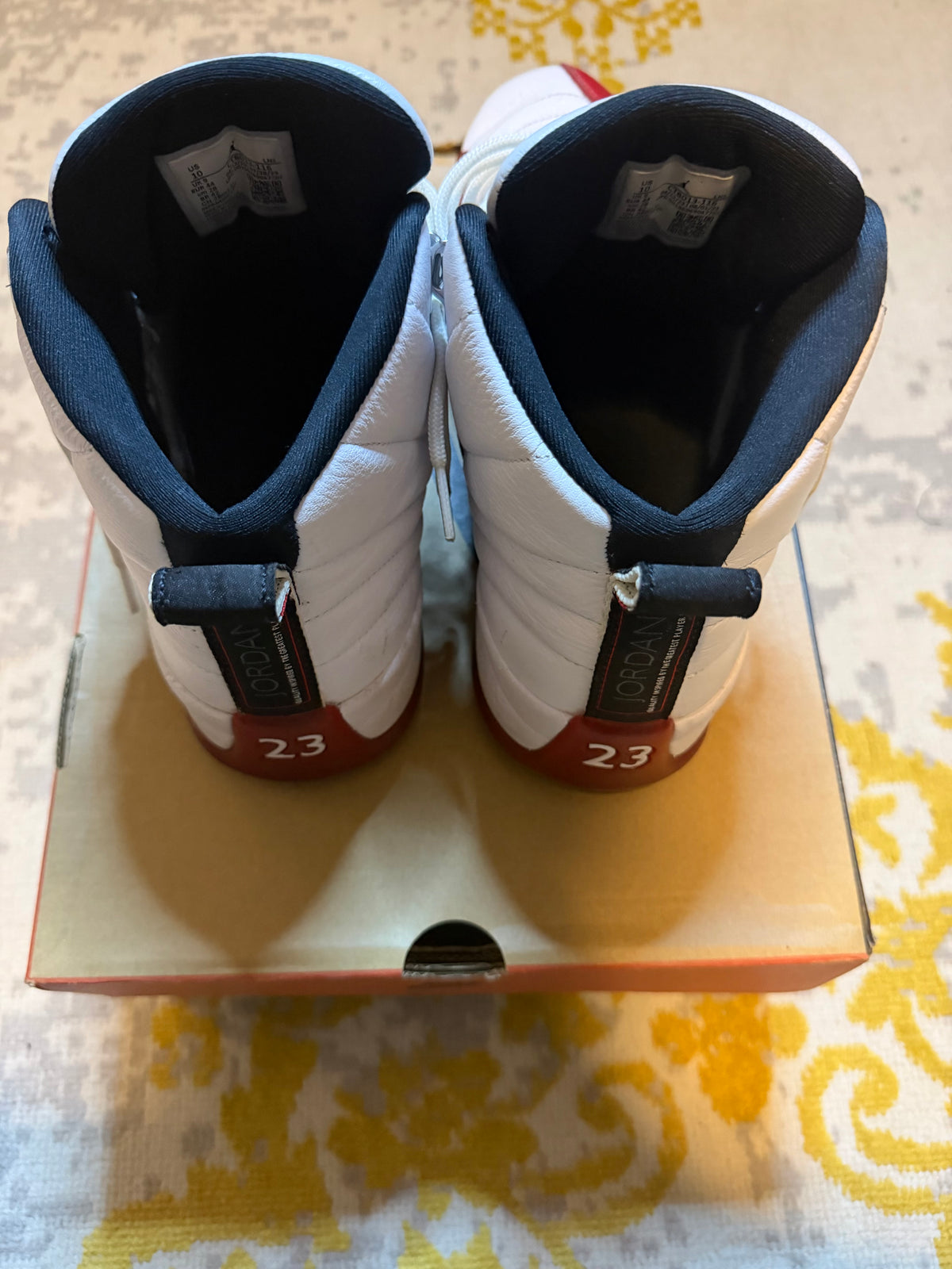 Jordan 12 cherry