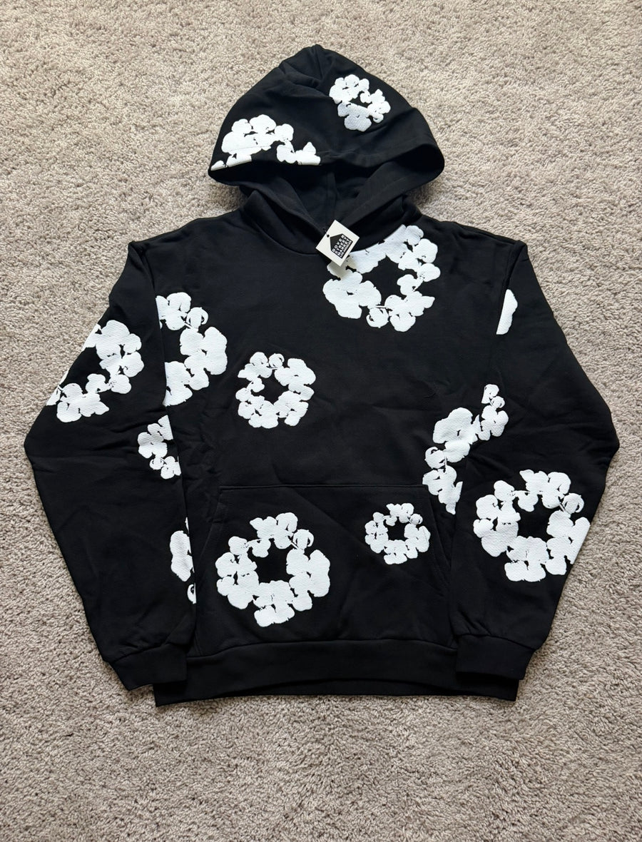 Denim Tear Black Hoodie