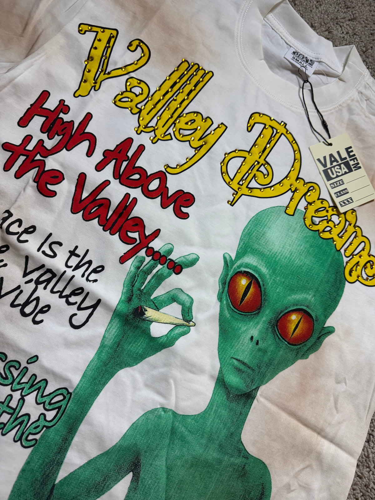Valley Dreams Alien High above the Valley Tee