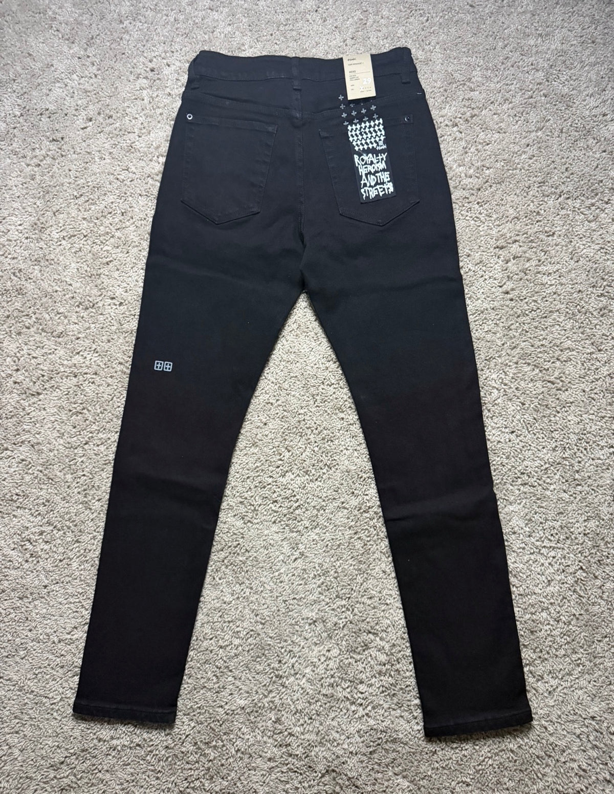 Ksubi Van Wrinkle Black Jean