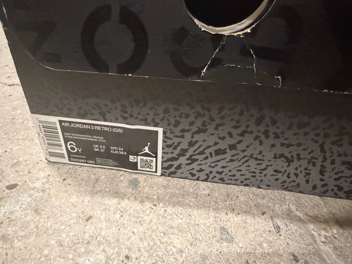 Jordan 3 fear Pre-Owned