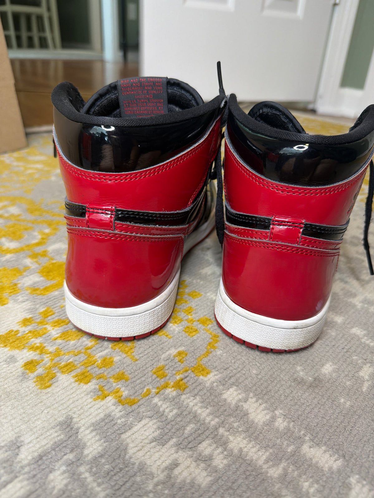 Jordan 1 Patent Bred