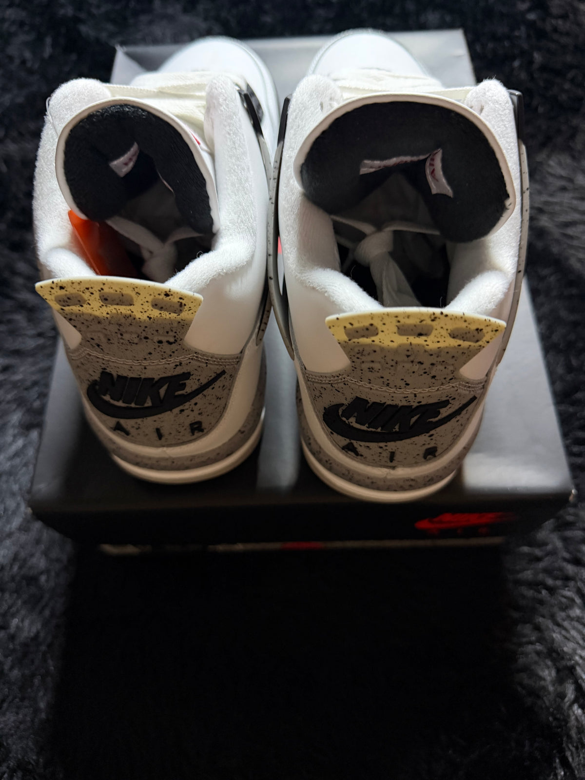 Jordan 4 “White Cement” Brand New