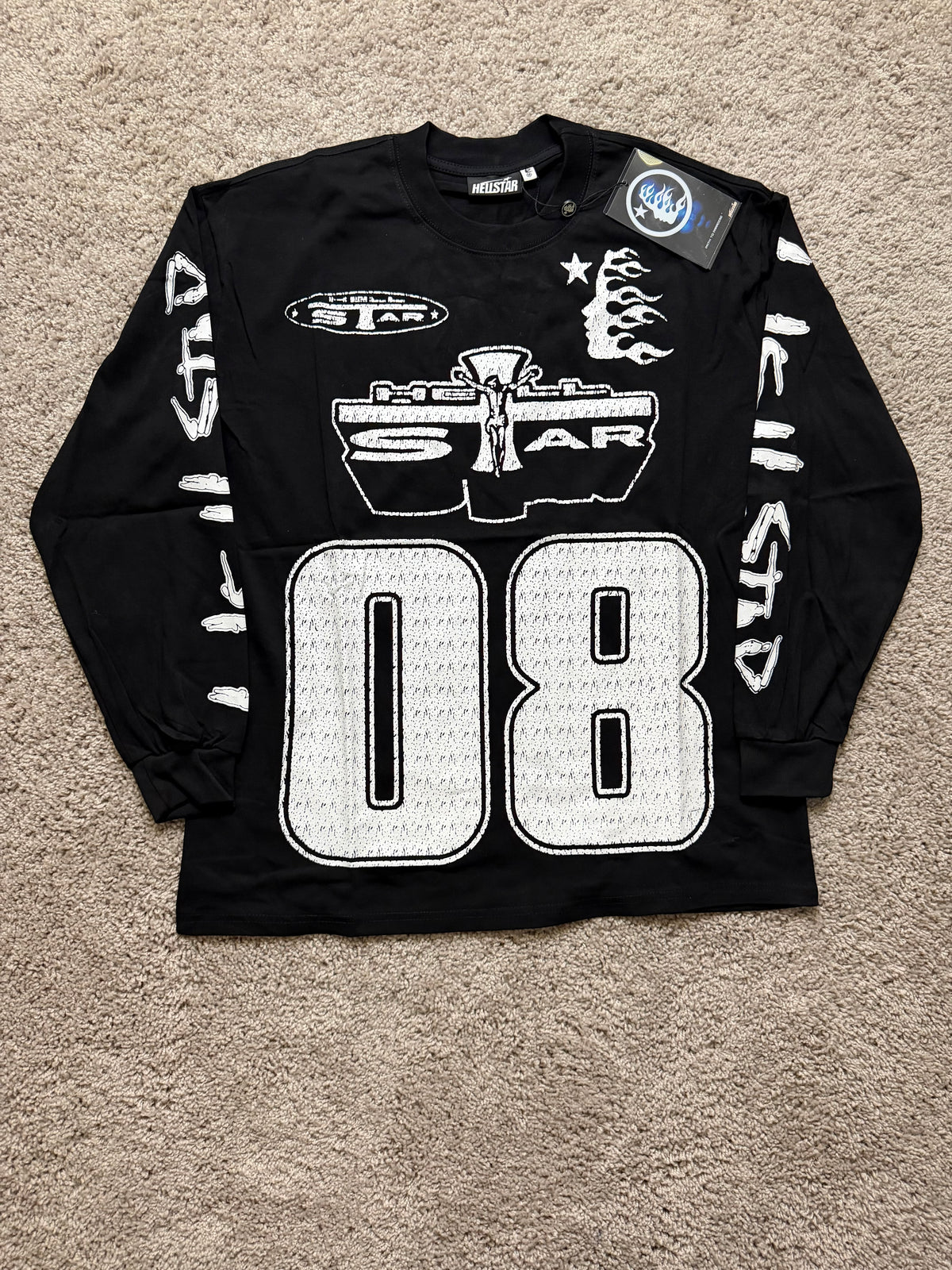 Hellstar Jersey Style Long Sleeve