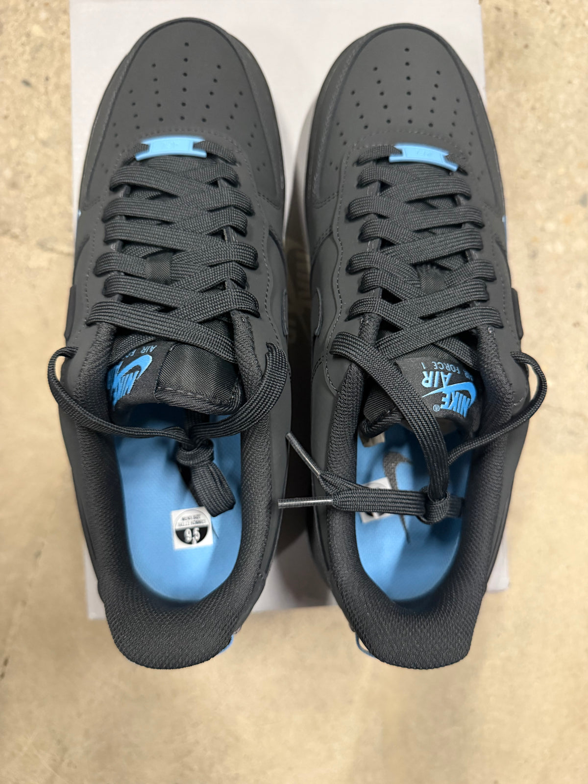 Nike AF1 Dark grey Blue Brand new