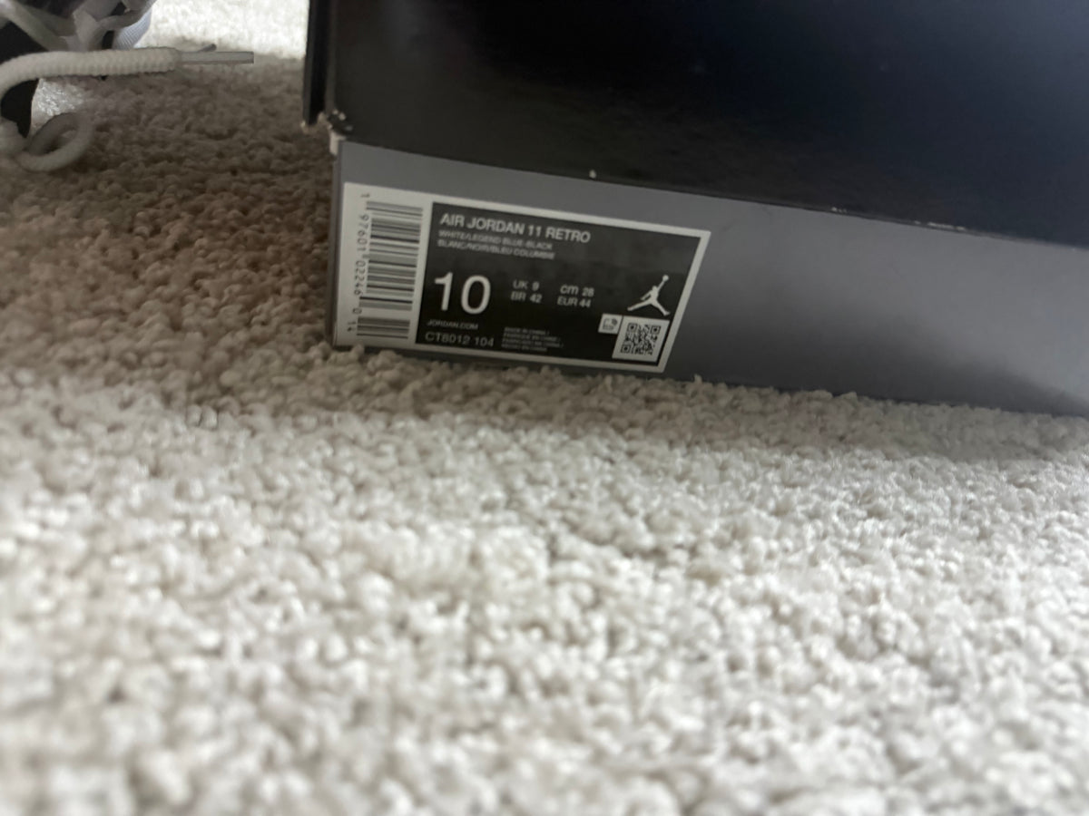 Jordan 11 Legend Blue Pre-Owned