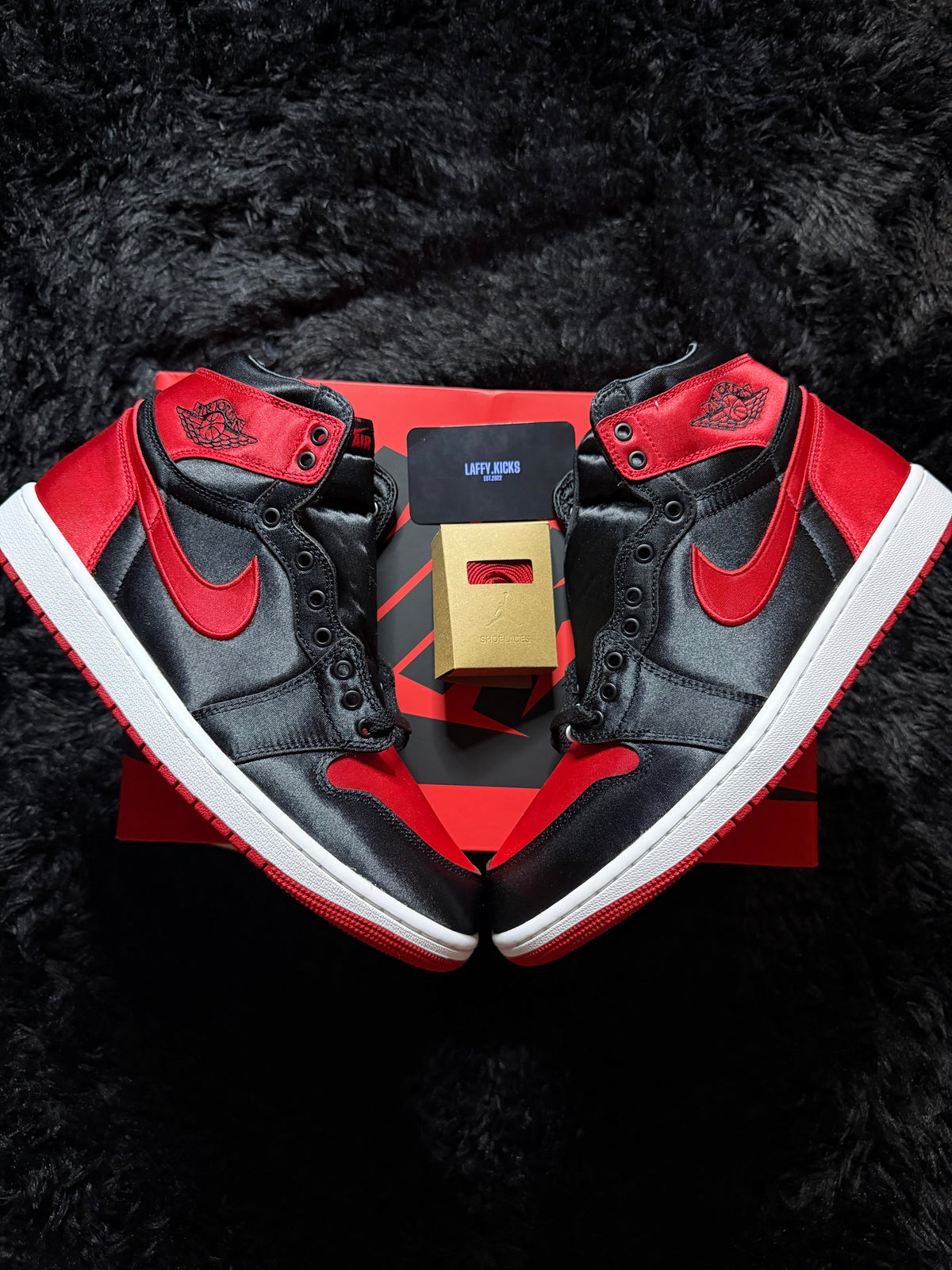 Jordan 1 High “Satin Bred” Brand new