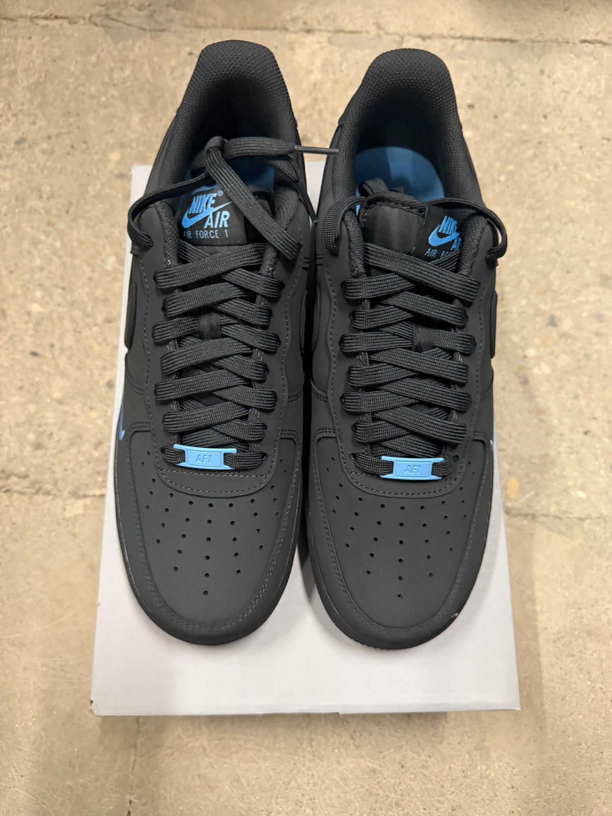 Nike AF1 Dark grey Blue Brand new