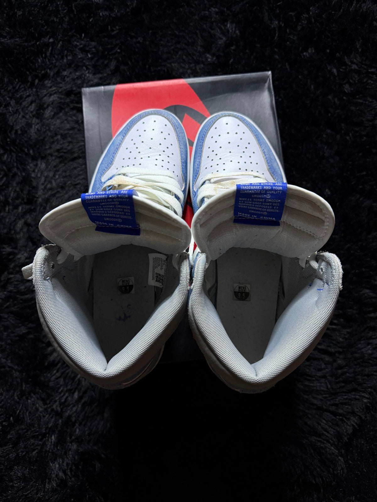Jordan 1 High “Hyper Royal” Worn 1x