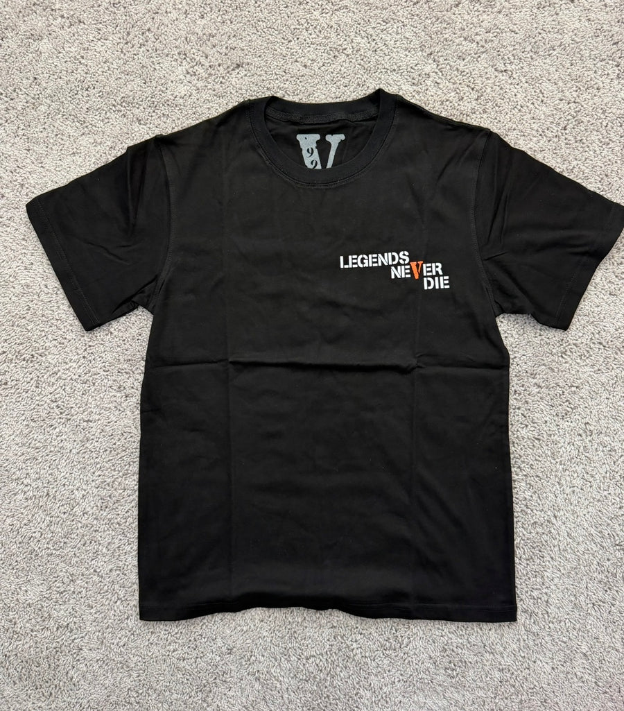 Vlone X Juice Wrld black tee