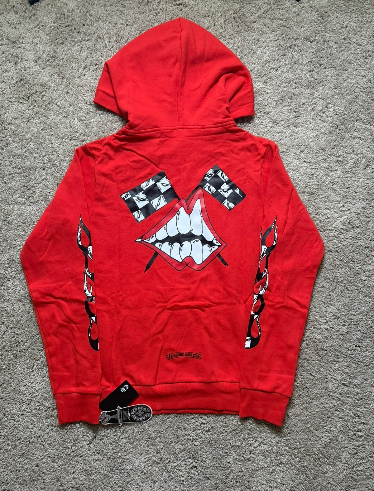 Chrome Heart Red Hoodie