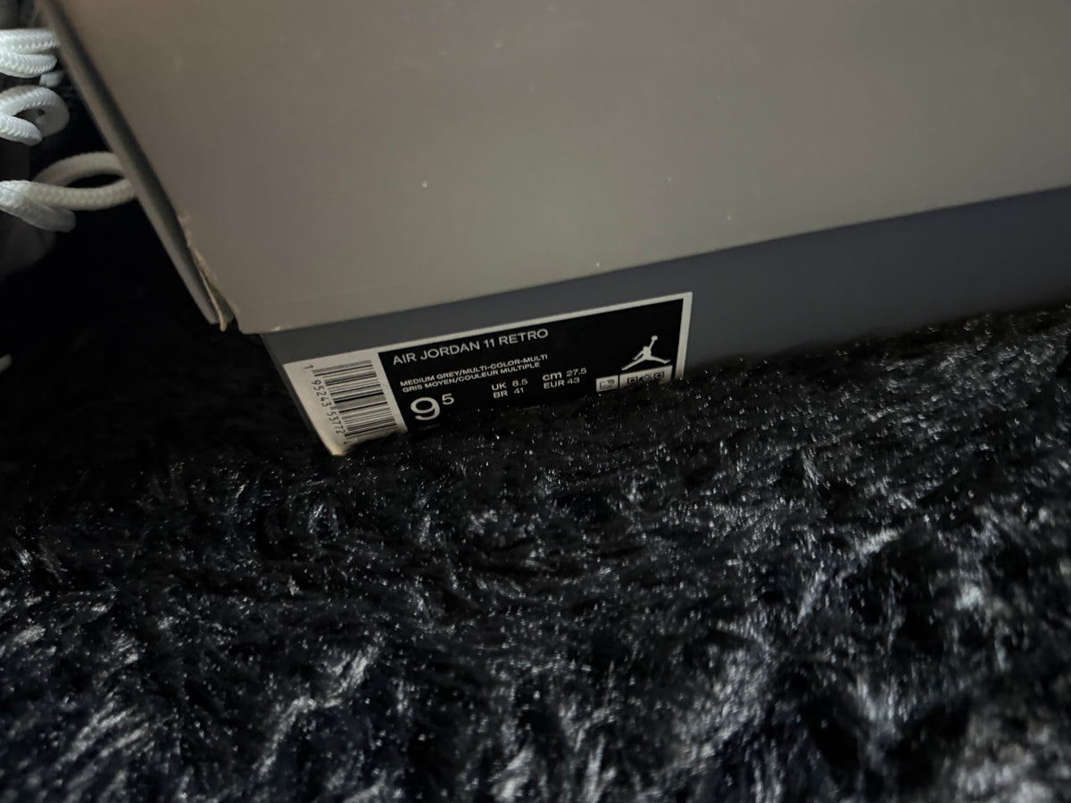 Jordan 11 cool grey brand new